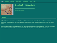 Tablet Screenshot of borstpoli.nl